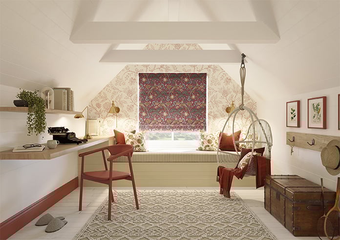 Oakmere, Carmine - Twist&Fit Roman Blind - Image 9